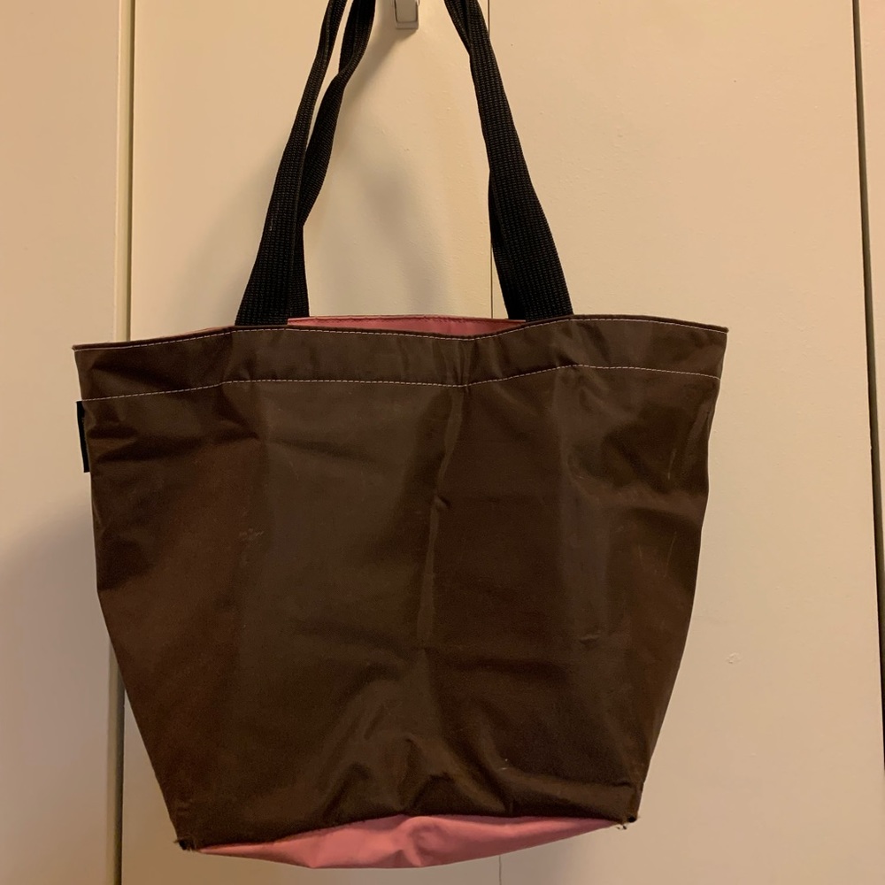 Herve chapelier nylon zip tote